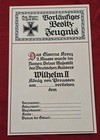 Wwi Imperical German 1914 Iron Cross 2nd Class Ek2 Medal W Award Document