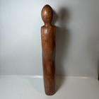 Vintage Mid-century Modern Danish Style Teak Wood Lovers Couple Sculpture Mcm