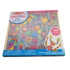 Melissa Doug Created By Me Bead Bouquet Wooden Bead Kit 220 Pieces Kids Craft