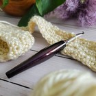 Furls Odyssey Crochet Hook Amethyst With Nickel  Discontinued rare