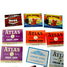 Lot Of 28 Vintage Soda Label Root Unused Atlas Swallow s Dad s Hires Tower Cider