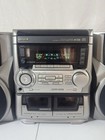 Aiwa Cx-na555 3 Cd Changer Dual Cassette Tape Am fm Stereo System   Speakers Euc