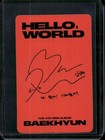 Exo Baekhyun - Hello World Album Official Photocard Kpop