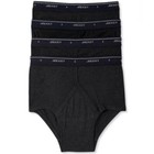 Men s Jockey Underwear 4-pack Classic Knit Full-rise Briefs black