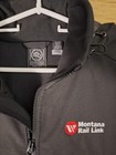 Montana Rail Link 35 Years Stormtech Softshell Jacket M New With Tags