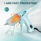 Professional Heavy Duty Glue Gun  High Temperature  6in  Royal Blue 