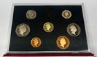 1988 Royal Mint United Kingdom 7-coin Proof Set In Hard Flip Case - Uk