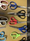Lot D 40  Tsa Airport Confiscated Scissors  used  Various Brands colors 
