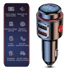 Bluetooth 5 4 Car Wireless Fm Transmitter Adapter 2usb Pd Charger Hands-free Mp3