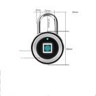 Fingerprint Padlocks  Smart Small Locks  Fingerprint Anti-theft Locks  Padlocks