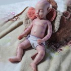 18 5  Art Dolls Platinum Silicone Baby Dolls Reborn Newborn Girl Christmas Gifts