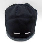 Nike Thermal Beanie Hat Men s S m Reversible Running Black silver Mens