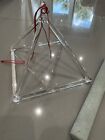 7 Inch  Quartz Crystal Singing Pyramid Healing Musical Instrument