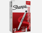 2 Pack Sharpie Permanent Markers  Ultra Fine Point  Black  24 Count