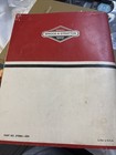 Original Briggs   Stratton Service And Repair Instructions Manual
