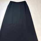 Sara Sturgeon Black Wool Lined Long Skirt Size3 Lined Career Office Classic