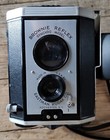 Vintage Kodak Camera Brownie Reflex Synchro Model 40s 50s Case Manual Untested