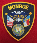 Monroe North Carolina Patch Lot Trade Stock 10 Police Patches Police Patch