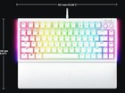 Razer Blackwidow V4 75  Mechanical Gaming Keyboard - White  Us English