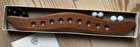 Vtg Walnut Wooden Shuttle Puzzle Game W  Glass Marbles - Berea College