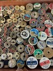 Lot 98 Assorted Vintage Wooden And Plastic  Sewing Thread Spools Belding