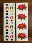 Mrs  Grossman s Lot Of 21 Strips Of Vintage Christmas Stickers 1989 