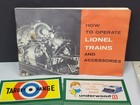 Vintage Lionel Train Guides Manuals Papers Billboards How To Operate Railroad