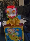 Talking Clown In The Box Mattel 1970   s Pop Up Works Great Graphics