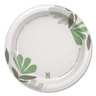 Dixie Ux9wspk Pathways Wisesize 8 5  Paper Plates - Green burgundy  125 pk  New