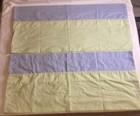 2 Kids Valances Stars   Moon Gingham Check Blouson Blue Green Yellow 86x15
