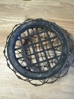 Unusual Vintage No 5 Expandable Metal wire Flower Frog - 5    In Dia