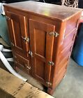 Gibson Refrigeration Refrigerator Wood Finish Ice Box Chest Cabinet Cambria 630