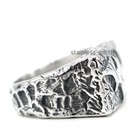 Men s Vintage Stainless Steel Batman Bat Wedding Ring Size 7 8 9 10 11 12 13-15