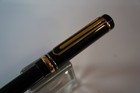 Vintage Black   Gold Colibri Ball Point Pen
