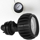 30psi Rubber Dinghy Air Pressure Gauge Measurement Inflatable Boat Single