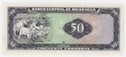 Nicaragua 50 Cordobas D 1978 Pick 130 Unc Uncirculated Banknote 00005--