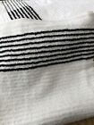 Tour Caddy Golf Towel 44    X 22    White black Stripes Authentic Wincraft Super Gym