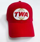 Classic Look Twa Trans World Airlines Crew Cap - Brand New  Unworn  Collectible 