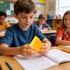 Giant Cheese Squishy Slow Rising Squeeze Stress Ball Fidget Sensory Toy Kids