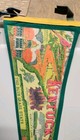 Vintage Kentucky Blue Grass State Pennant Caves Derby Cardinal Lake Abe Lincoln