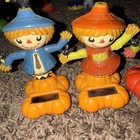 Thanksgiving   Autumn Fall Solar Powered Dancing Toy Figures Lot -7