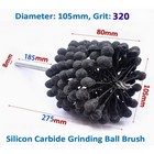 105mm 320 Grit - Ball Cylinder Engine Hone   For 4  Bore V8s   Ball Brush Hone  