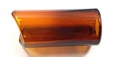 The Rock Slide Guitar Slide Amber Glass - Medium