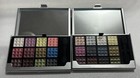  3  Profusion Compact Mirror Eye Shadow Palettes 12 Colors  pink  Blue  Silver 