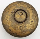 Japanese Meiji Period Gold Makie Lacquer Covered Bowl 19th Century