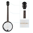 6-string Banjo - Full Size W  Closed Back  Right Handed For Beginner