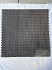 Antique Primitive Chain Linked Rusty Iron Metal Door Mat 33 5   x32    Industrial