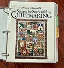 Christmas Quilt Block Of The Month Huge 3-ring Binder Oxmoor House Uncut Sheets