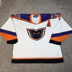 Vintage Philadelphia Phantoms Jersey Mens Xxl White Ahl Hockey Patches 90s