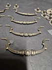 Set Of 8 Pulls Handle For Dresser  Hutch Or Buffet Table With All Hardware New